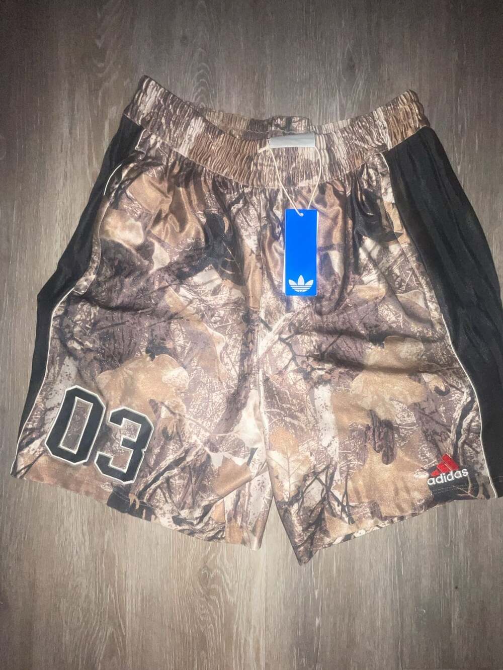 Adidas Originals OG Camo Short Size M Brown Tree Camouflage 03